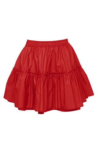 «Doll skirt» юбка с воланами из натурального хлопка