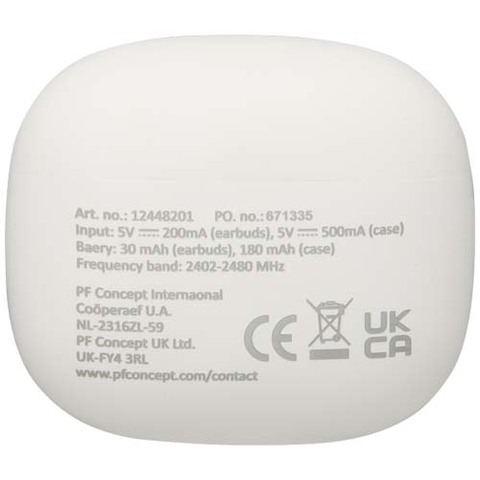 Alterf гарнитура True Wireless Bluetooth® из переработанной пластмассы с силиконовыми амбушюрами