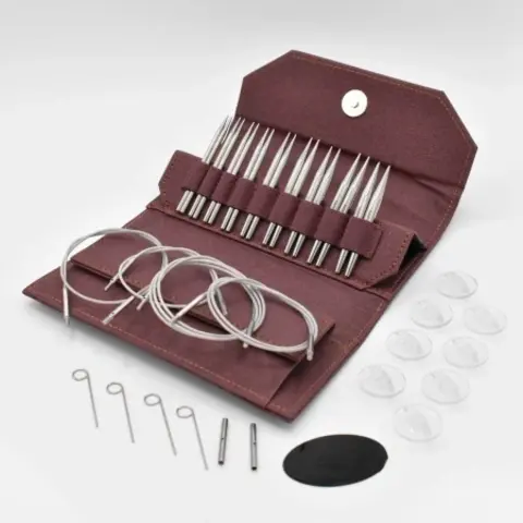 Lykke Набор укороченных съемных спиц Flight Standard 9 см 9 пар Maroon