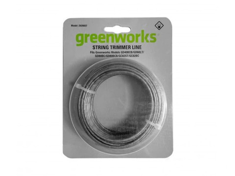 GREENWORKS Леска 1,65 мм для триммеров (2933407)