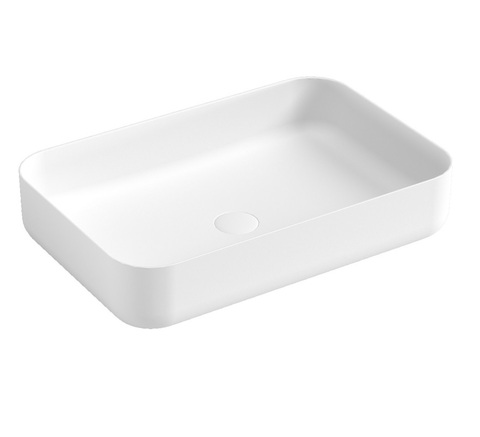 Boheme 879-60-MW Раковина-чаша кориан прямоугольная матовая, Slim 600*400*130