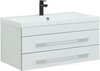 Aquanet 287675 Тумба с раковиной Верона 90 белый (подвесная 2 ящика, раковина Aquanet) (287675)