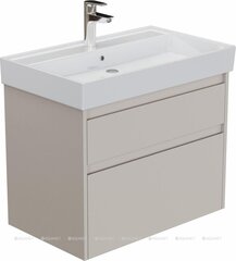 Aquanet 348187 Тумба с раковиной Nova Lite 2.0 60 2 ящ. цв. бежевый (348187) фото