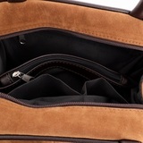 Сумка Саломея 479 эко-замша миндаль