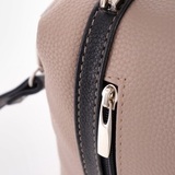 Сумка Саломея 127 норвежский тауп + черный