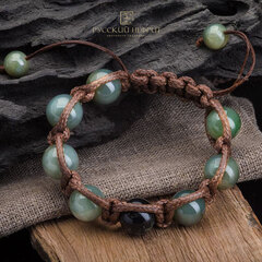 Браслет Шамбала. Морская волна Д 12мм.