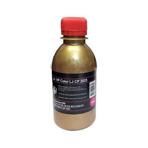 Тонер для HP Color LJ CP 2025/CM 2320  (фл,80,кр,glossy,Chemical MKI) Gold ATM