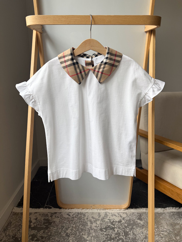 Новая хлопковая блузка Burberry, 140