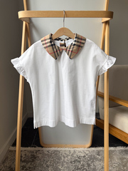 Новая хлопковая блузка Burberry, 140