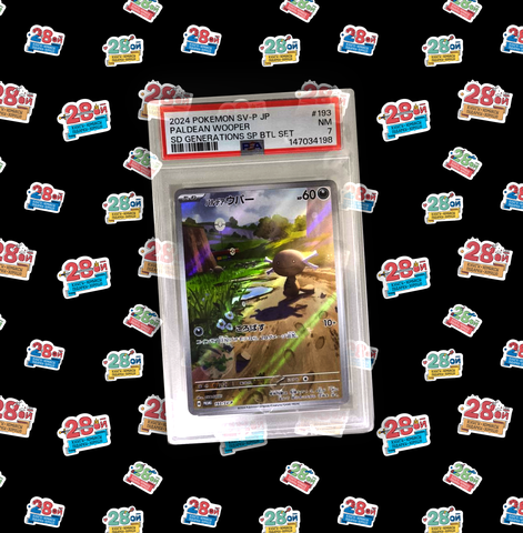 Коллекционная карточка Pokemon (Japan) (PSA 7) Paldean Wooper (SV-P-193)