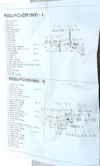 Форварды (подножки) с передним управлением для Suzuki VZ1500 / VZR1800 2006-2020 г.в.