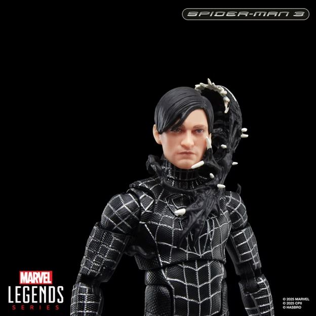 Фигурка Питер Паркер из фильма Человек паук 3 Враг в отражении Marvel Legends