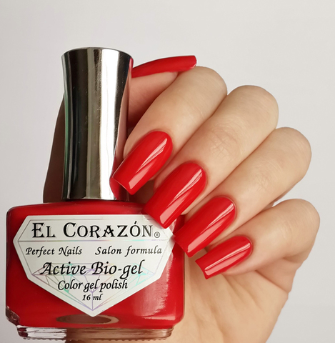 El Corazon 423/ 273 active Bio-gel  Cream алый