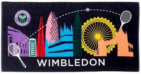 Теннисное полотенце Wimbledon London Scene Beach Towel - multicolor