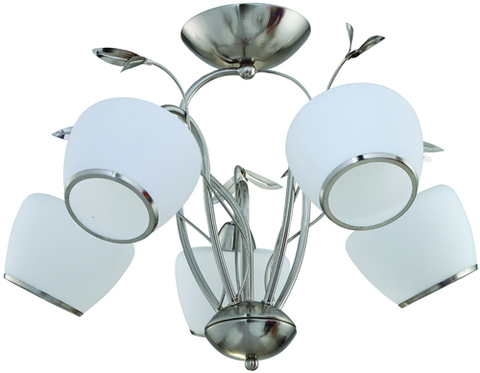 Люстра 825/5PF-Whitechrome