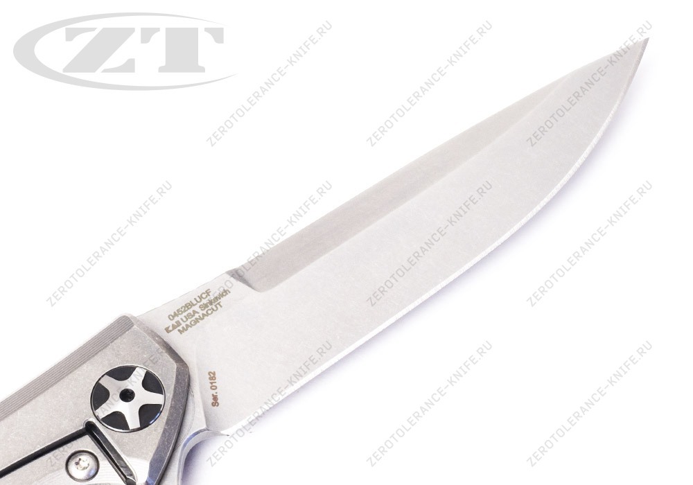 Нож Zero Tolerance 0452BLUCF Magnacut Sinkevich - фотография 