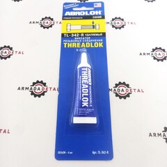Фиксатор резьбы средней прочности THREADLOK (6 мл.) | TL-342-R | Abro