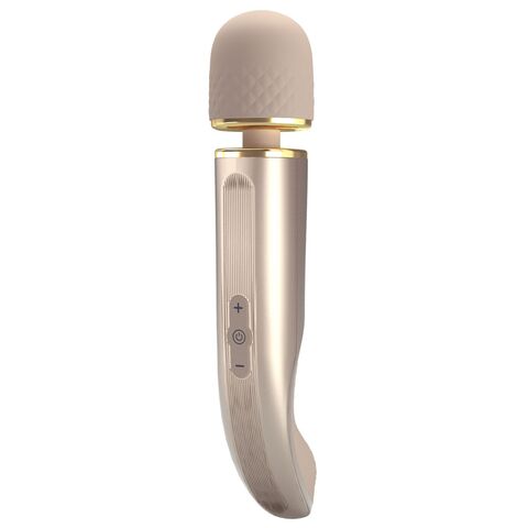 Бежевый жезловый вибратор Power Wand - 29 см. - Baile Pretty Love BI-014808-2