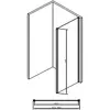 Abber Schwarzer Diamant AG90BS Душевая перегородка, цвет: чёрный
