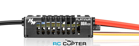 ESC регулятор мотора Hobbywing Platinum 80A V5 3-8S