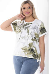 Футболка Джунгли (белая) Б8719 LT Collection