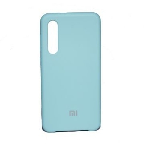 Силиконовый чехол Silicone Cover для Xiaomi Mi 9 SE (Бирюзовый)