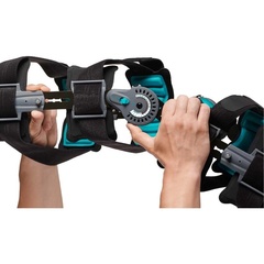 Ортез (брейс) Orlett HKS-303 (2G) на коленный сустав с ребрами жесткости и регулятором угла сгибания