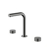 Boheme 152-GM.3 Смеситель на столешницу STICK LINEA на 3 отв. Gun Metal
