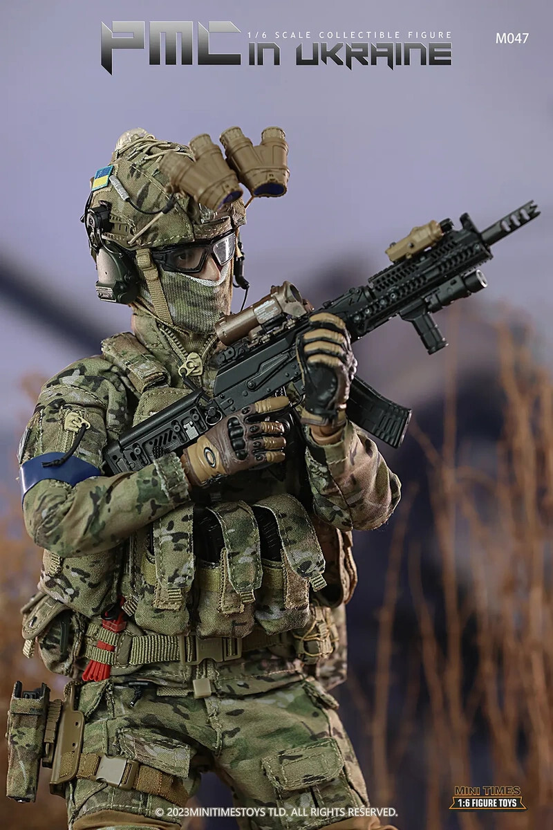 Фигурка Боец ЧВК в Украине масштаб 1/6
