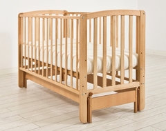 Кровать детская К-2005-3м "Бьянка" маятник продольный (натуральный)