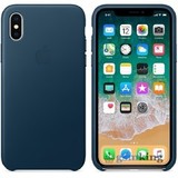 Leather Case iPhone X/XS Cosmos Blue «Космический синий»