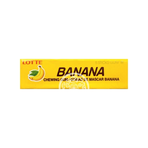 Жевательная резинка Lotte Gum Banana 12,5г Корея