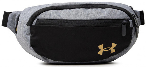 Картинка сумка поясная Under Armour Flex Waist Bag черно-серый - 5