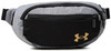 Картинка сумка поясная Under Armour Flex Waist Bag черно-серый - 5