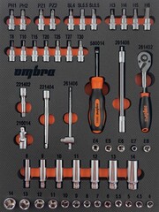 Ombra OMT50STE Набор головок торцевых 1/4