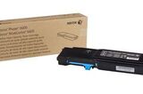 Тонер-картридж голубой повышенной ёмкости Xerox Phaser 6600 / WC6605 (106R02233). Ресурс 6000 страниц