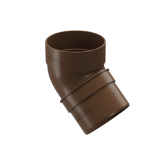 Колено водосточное 45 Standard, светло-коричневый