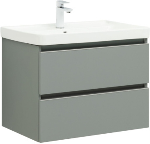 Aquanet 329602 Тумба Вега 70 2 ящ. цв.мисти грин (329602)