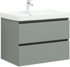Aquanet 329602 Тумба Вега 70 2 ящ. цв.мисти грин (329602)