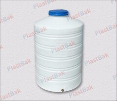 Емкость пищевая вертикальная Пластбак 750 л. (930 л.) Вертикальная (92x92x148см;белый) - арт.556213