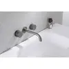 Abber Wasser Kreis AF81122NG Смеситель для раковины скрытого монтажа, цвет: серый
