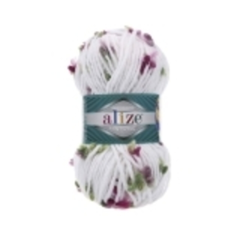 SUPERLANA Maxi Flower Alize (25% шерсть, 70% акрил, 5% полиамид, 100 гр/80м)