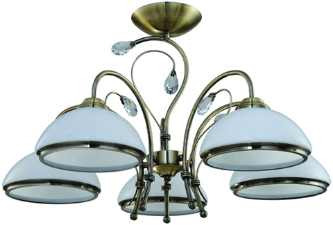 Люстра 827/5PF-Oldbronze