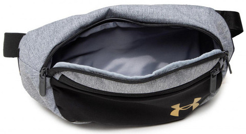 Картинка сумка поясная Under Armour Flex Waist Bag черно-серый - 2