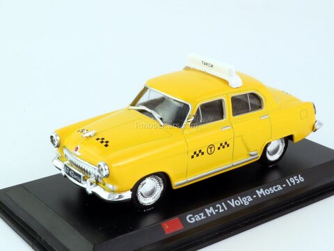 GAZ-M21 Volga Taxi Moscow 1956 Altaya 1:43