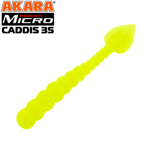 Силикон Akara MICRO Caddis 35 mm  04Y  (20 шт.)