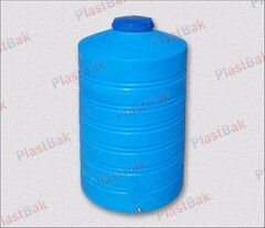 Емкость пищевая вертикальная Пластбак 1000 л. Вертикальная (94x94x175см;синий) - арт.556291