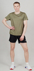 Элитная беговая футболка Nordski Run Olive