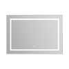 BelBagno SPC-KRAFT-1200-800-LED-TCH-WARM Зеркало в алюминиевой раме со встроенным светильником, сенсорным выключателем и подогревом, SPC-KRAFT-1200-800-LED-TCH-WARM, 1200x32x800 мм