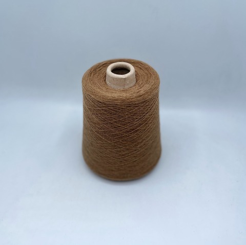 Бобинная пряжа (пр.Италия),1500м/100 гр. 80%шерсть, 20%полиамид, цвет-Кэмел,арт-31831
